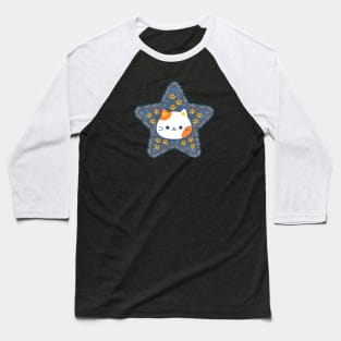Cat star Baseball T-Shirt